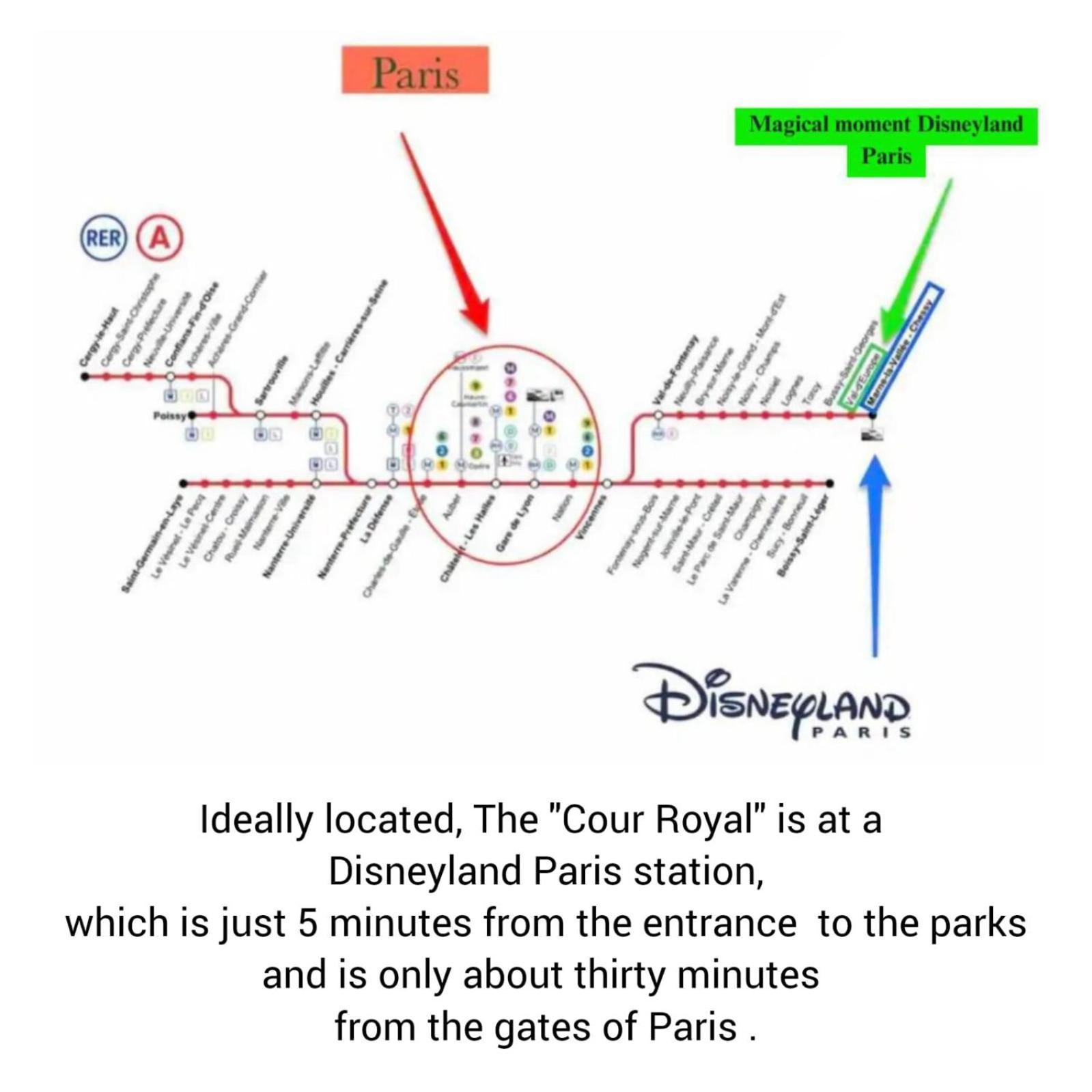 Magical Residence, Le Cour Royal Near Disneyland Paris, Just 5 Min Away ! Appartement